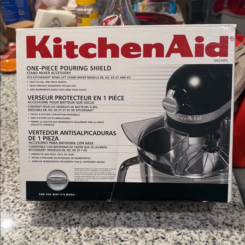 KitchenAid Pouring Shield - Black